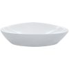 Handfat 58,5x39x14 cm keramik vit vidaXL – miniatyr 3