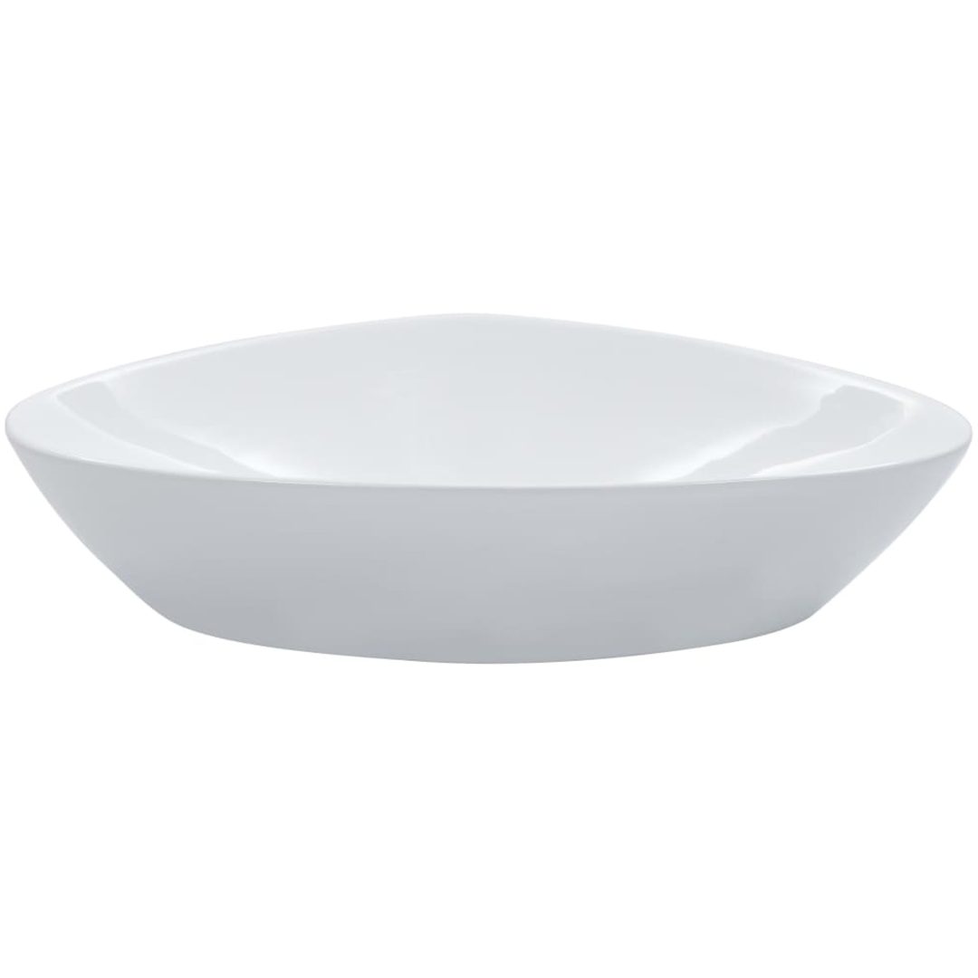 Handfat 58,5x39x14 cm keramik vit vidaXL – bild 3