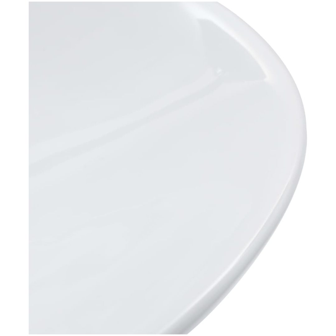 Handfat 58,5x39x14 cm keramik vit vidaXL – bild 5