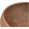 Handfat brun oval keramik vidaXL 59 x 40 x 15 cm – miniatyr 7