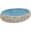 Handfat flerfärgad oval keramik vidaXL 59 x 40 x 15 cm – miniatyr 2