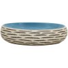 Handfat flerfärgad oval keramik vidaXL 59 x 40 x 15 cm – miniatyr 3