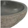 Handfat flodsten oval (29-38)x(24-31) cm vidaXL 29 - 38 cm – miniatyr 6