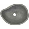 Handfat flodsten oval (37-46)x(29-36) cm vidaXL (37 - 46) x (29 - 36) x 15 cm – miniatyr 7