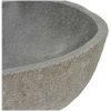 Handfat flodsten oval (37-46)x(29-36) cm vidaXL (37 - 46) x (29 - 36) x 15 cm – miniatyr 8