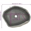 Handfat flodsten oval (45-53)x(34-41) cm vidaXL (45 - 53) x (34 - 41) x 15 cm – miniatyr 7