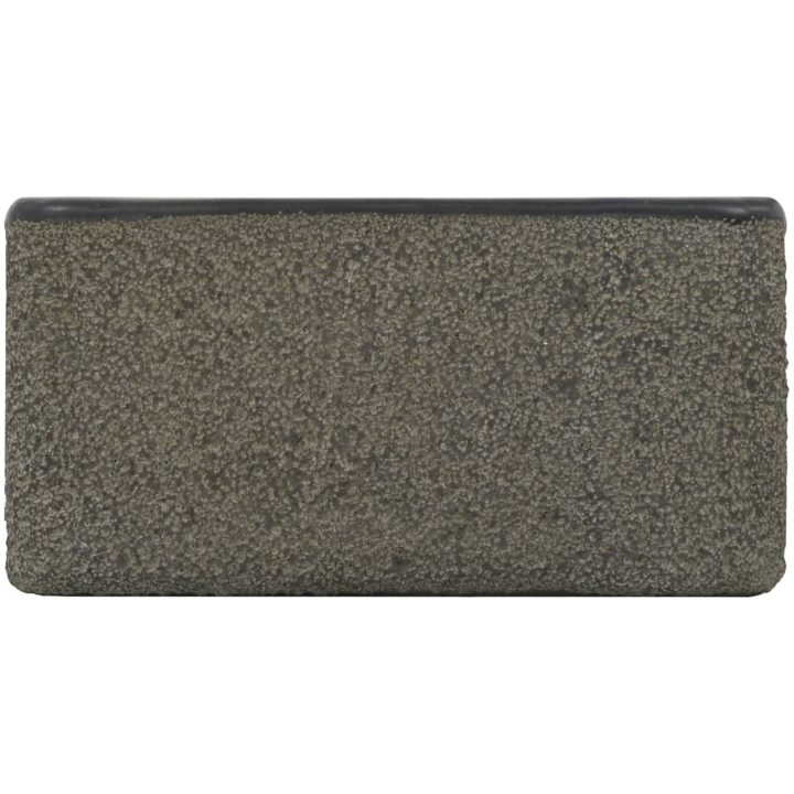 Handfat flodsten svart vidaXL 30 x 30 x 15 cm – bild 5