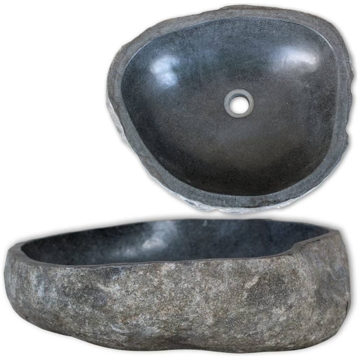 Handfat flodsten vidaXL – bild 2