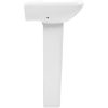 Handfat fristående med piedestal keramik 580x470x200 mm vit vidaXL – miniatyr 4