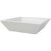 Handfat fyrkantig keramik vit 41,5x41,5x12 cm vidaXL – miniatyr 3