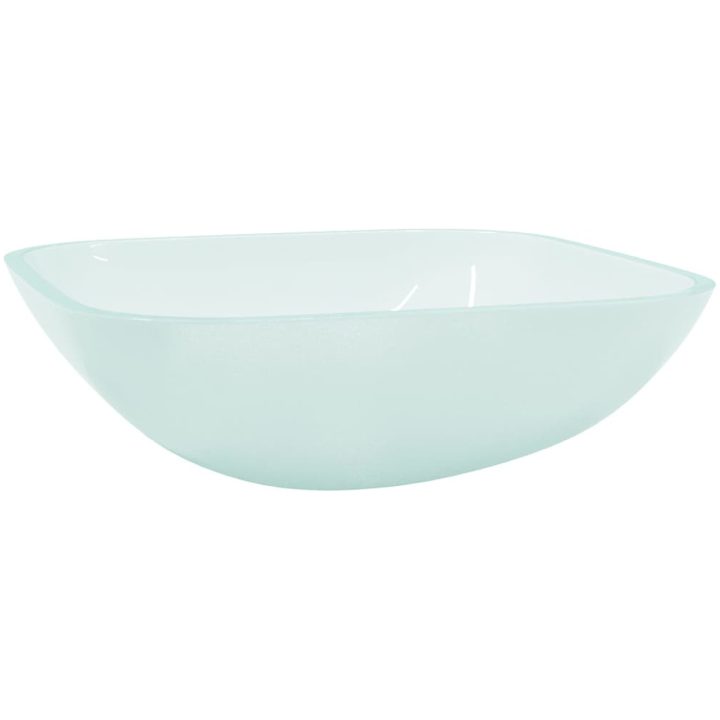 Handfat glas 42x42x14 cm frostat vidaXL – bild 2