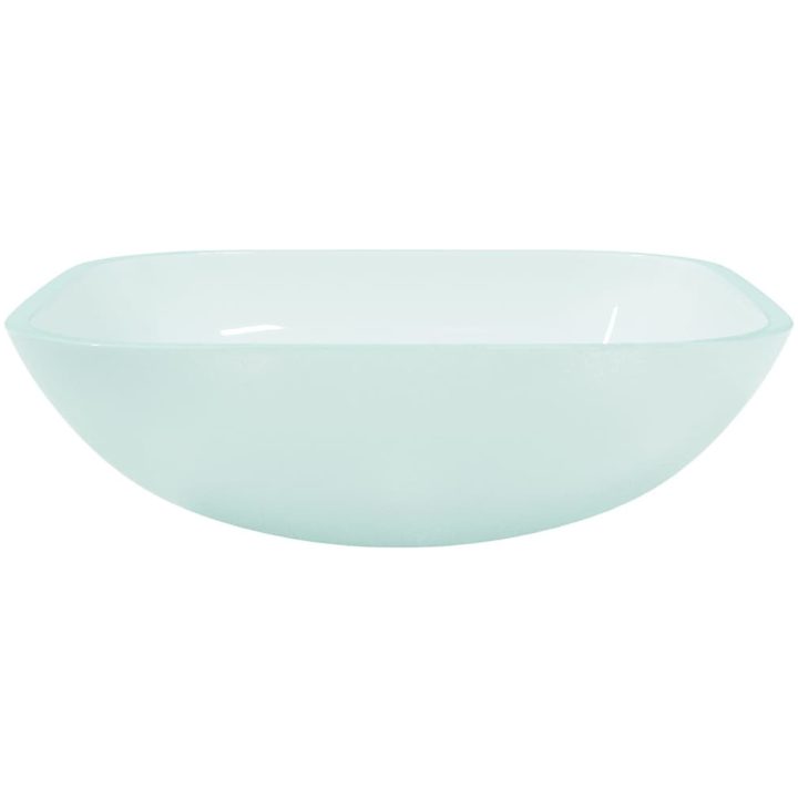 Handfat glas 42x42x14 cm frostat vidaXL – bild 3