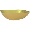 Handfat glas 42x42x14 cm guld vidaXL – miniatyr 2