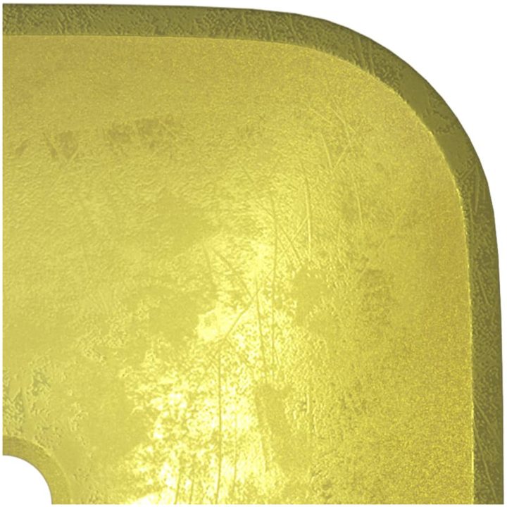 Handfat glas 42x42x14 cm guld vidaXL – bild 5
