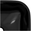 Handfat glas 42x42x14 cm svart vidaXL – miniatyr 5