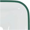 Handfat glas 42x42x14 cm transparent vidaXL – miniatyr 5