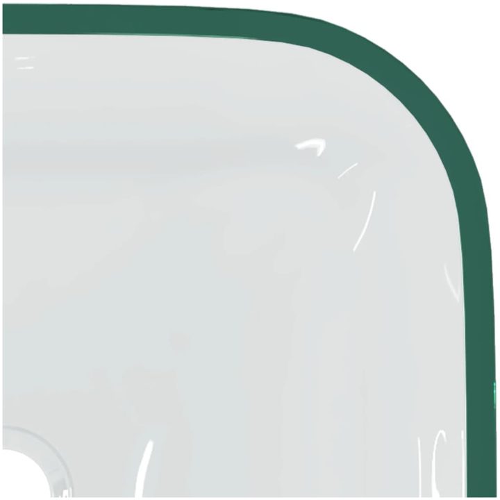 Handfat glas 42x42x14 cm transparent vidaXL – bild 5