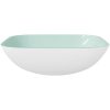 Handfat glas 42x42x14 cm vit vidaXL – miniatyr 3