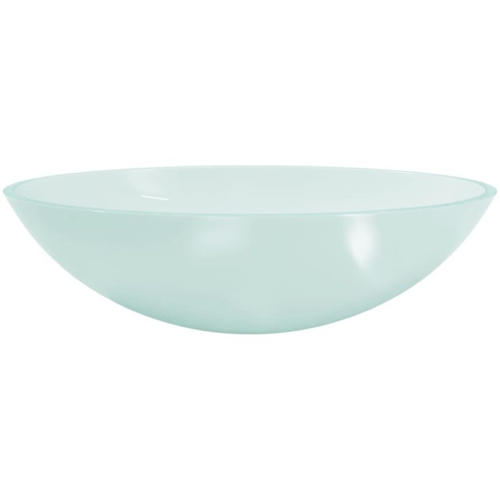 Handfat glas 50x37x14 cm frostat vidaXL – bild 3