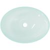 Handfat glas 50x37x14 cm frostat vidaXL – miniatyr 5