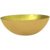 Handfat glas 50x37x14 cm guld vidaXL – miniatyr 2