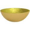 Handfat glas 50x37x14 cm guld vidaXL – miniatyr 4
