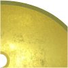 Handfat glas 50x37x14 cm guld vidaXL – miniatyr 6