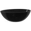 Handfat glas 50x37x14 cm svart vidaXL – miniatyr 2