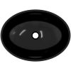 Handfat glas 50x37x14 cm svart vidaXL – miniatyr 5