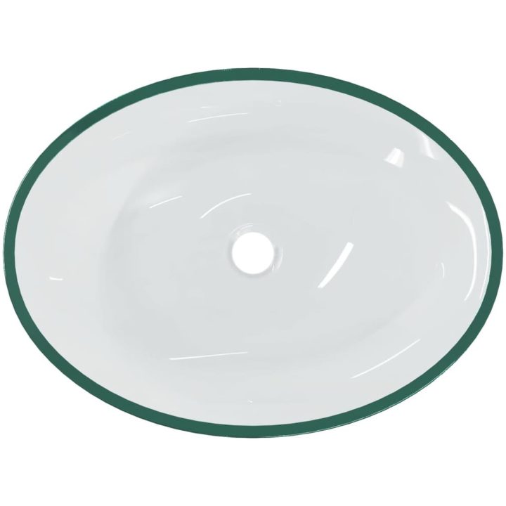Handfat glas 50x37x14 cm transparent vidaXL – bild 5
