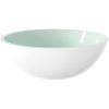 Handfat glas 50x37x14 cm vit vidaXL – miniatyr 4