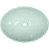 Handfat glas 50x37x14 cm vit vidaXL – miniatyr 5