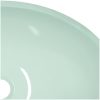 Handfat glas 50x37x14 cm vit vidaXL – miniatyr 6
