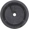 Handfat grå ⌀40x15 cm marmor vidaXL – miniatyr 10