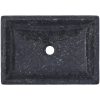 Handfat grå 50x35x10 cm marmor vidaXL – miniatyr 11