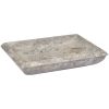 Handfat grå 50x35x10 cm marmor vidaXL – miniatyr 1