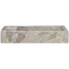 Handfat grå 58x39x10 cm marmor vidaXL – miniatyr 3