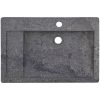 Handfat grå 58x39x10 cm marmor vidaXL – miniatyr 10
