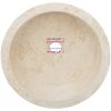 Handfat gräddvit ⌀40x15 cm marmor vidaXL – miniatyr 11