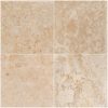 Handfat gräddvit 40x40x10 cm marmor vidaXL – miniatyr 7