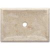 Handfat gräddvit 50x35x10 cm marmor vidaXL – miniatyr 5