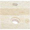 Handfat gräddvit 58x39x10 cm marmor vidaXL – miniatyr 6