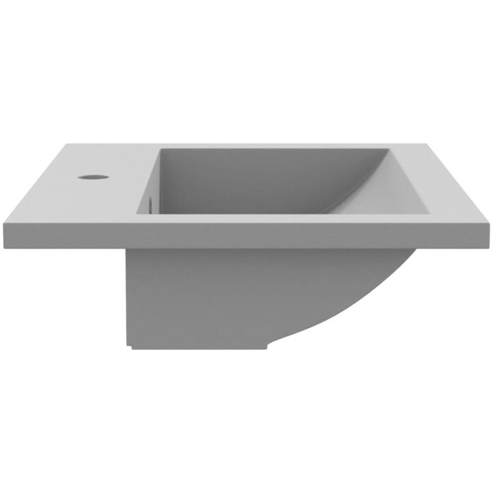 Handfat granit 600x450x120 mm grå vidaXL – bild 6