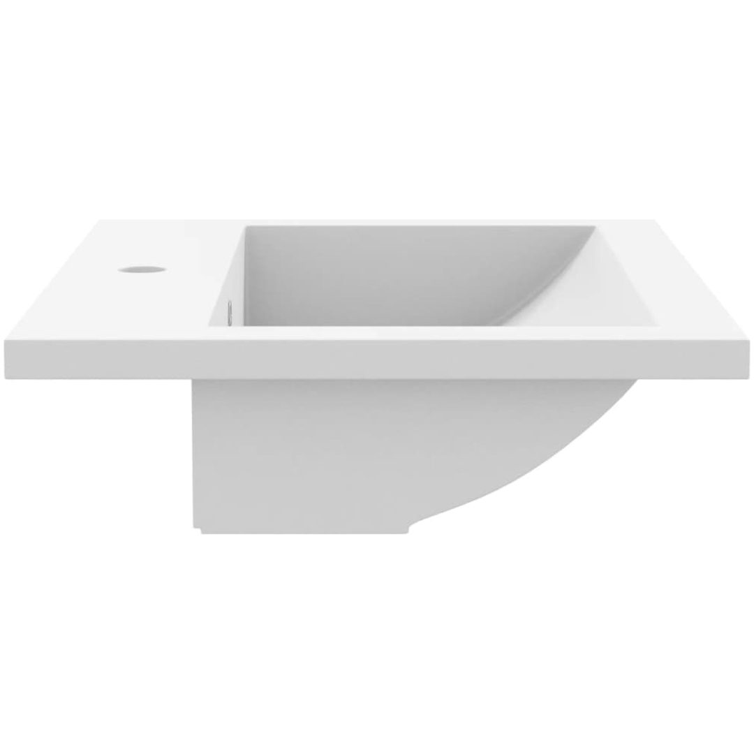 Handfat granit 600x450x120 mm vit vidaXL – bild 6