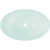 Handfat härdat glas 54,5x35x15,5 cm frostat vidaXL – miniatyr 5