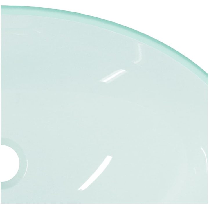 Handfat härdat glas 54,5x35x15,5 cm frostat vidaXL – bild 6