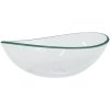 Handfat härdat glas 54,5x35x15,5 cm transparent vidaXL – miniatyr 2