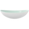 Handfat härdat glas 54,5x35x15,5 cm vit vidaXL – miniatyr 3