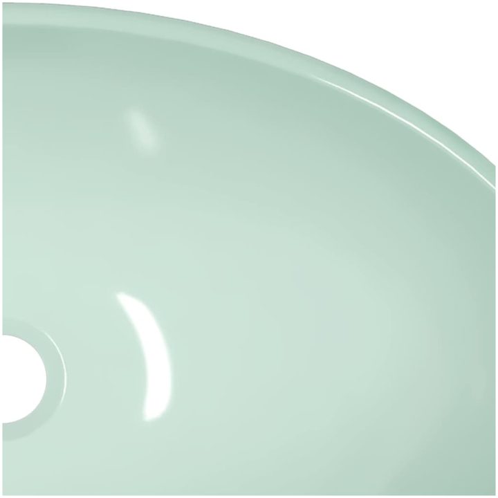 Handfat härdat glas 54,5x35x15,5 cm vit vidaXL – bild 6