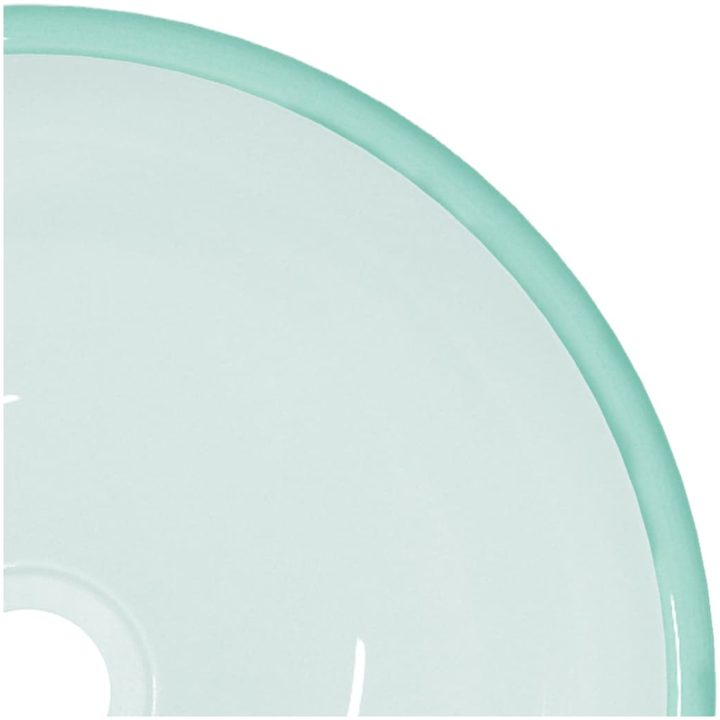 Handfat härdat glas frostat vidaXL 30 x 12 cm – bild 4